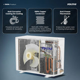 Voltas 2 Tons 5 Star Inverter Split AC|Sleep mode|Auto Clean|Memory Restart(245INV Vectra Plush)