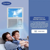 Carrier 2 Ton 3 Star Window Fixed Speed AC(Copper, Dust Filter, Turbo Mode, 24K ESTRELLA FX (M) R32 WRAC,White)