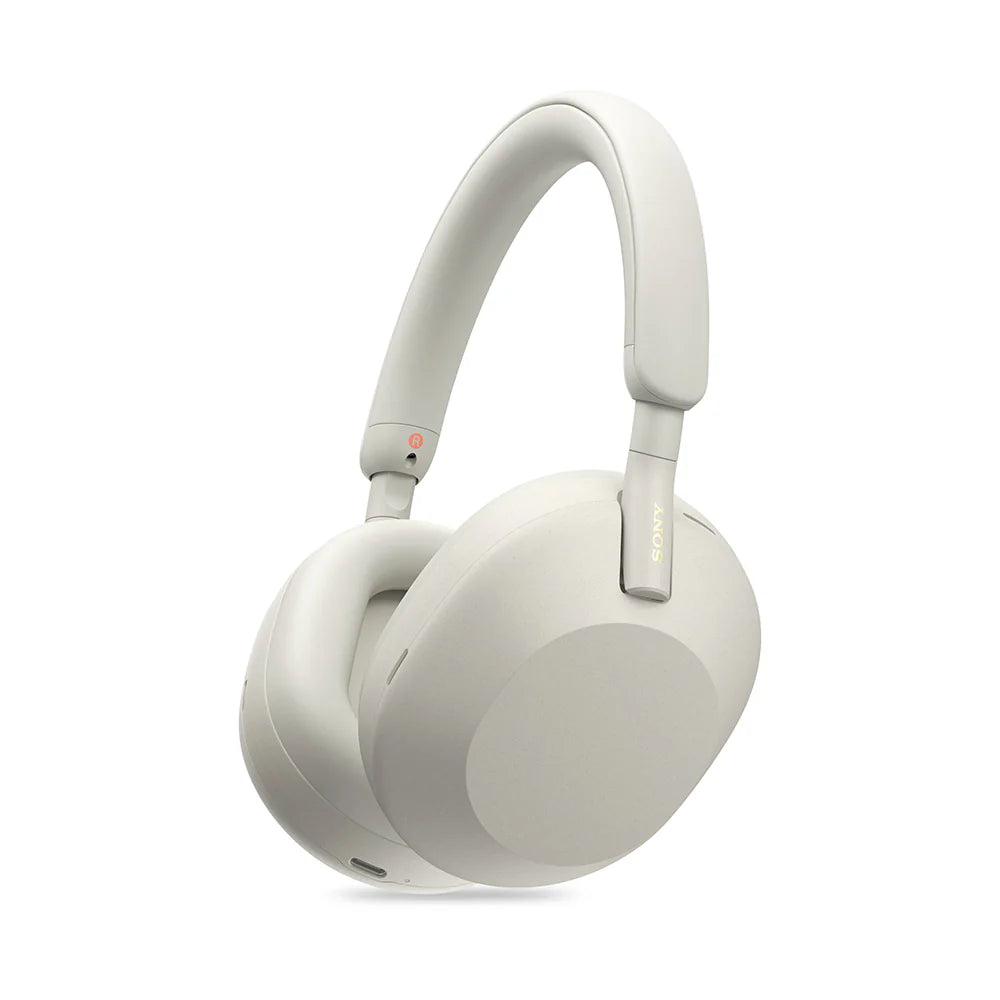 Sony WH-1000XM5 Wireless The Best Active Noise Cancelling Headphones, 8 Mics for Clear Calling, Battery- 40Hrs(w/o NC), 30Hrs(with NC), 3Min Quick Charge=3Hrs Playback, Multi Point Connectivity Silver
