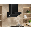 Electrolux 60cm 700 Series Semi Vertical Cooker Hood with Auto-HeatClean, BreezeRefresh, Gesture Control, 730 m³/hr Airflow & Pure Illumination, Black – ECS6939KB