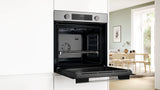 Bosch Series 4 Built-in Oven with Added Steam 60 × 60 cm Stainless Steel - HUA716ER0I