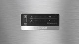 Bosch Series 4 334L 2 Star Frost Free Double Door Refrigerator with Top Freezer, VarioInverter, VitaFresh & CoolExtend, Fine Steel – CTC35S22VI