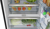 Bosch Series 4 368 L 2-Star Frost Free Double Door Refrigerator Black Glass - CTC39L01PI