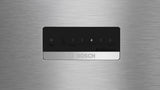 Bosch Series 4 290 L Frost Free Double Door Refrigerator Fine Steel - CTN29S21VI