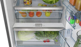 Bosch Series 4 368 L Frost Free Double Door Refrigerator Smoky Steel - CTC39K02VI