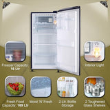 LG 185 L 3 Star Direct-Cool Single Door Refrigerator (GL-B201AFED, ‎Blue Euphoria, Moist 'N' Fresh)