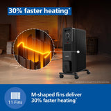 Philips 11-Fin Oil Filled Radiator CX3011/01 – Efficient & Comfortable Heating