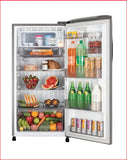 LG 210L 3 Star Direct Cool Single Door Refrigerator with Smart Inverter Compressor, Fast Ice Making & Royal Spring (GLD2236YARS)