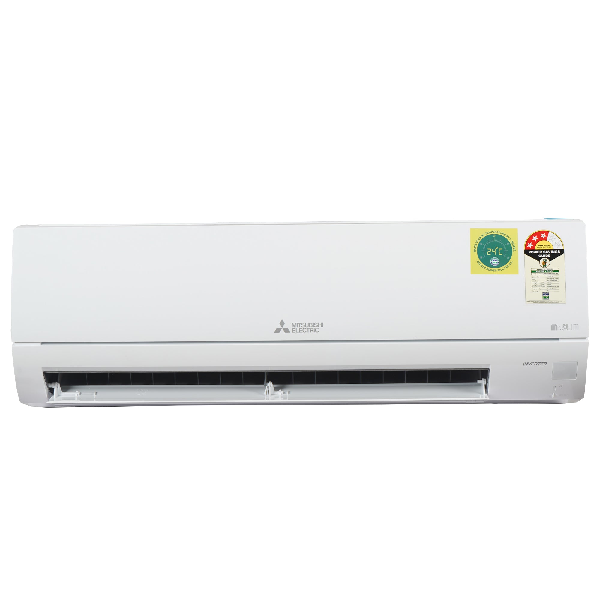 Mitsubishi 1.5 Ton 3 Star Inverter Split AC White (Copper