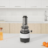 Usha CPJ 382F NutriPress Cold Press Juicer with Full Mouth Feeding Tube, 200 Watt (Black & White)