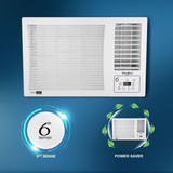 Whirlpool Magicool 1.5 Tons 3 Star Inverter 4 In 1 Convertible Window, 6th Sense, Ultra Chill, Anti Rust Coil Coating Air Conditioner (W6O2PP0) - 2026 Model, White