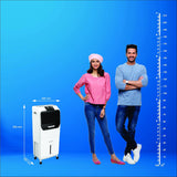 Crompton Jedi PAC 35L Personal Air Cooler with Honeycomb Pads & 4-Way Air Deflection