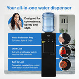 Voltas Minimagic Spring R Plus Black Bottled Water Dispenser