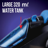 Havells Plush 1600W Steam Iron – Steam Burst, Vertical & Horizontal Ironing, Anti-Drip, Self-Clean & Anti-Calc (Black)