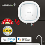 Havells Adonia i 25L 5-Star Smart Storage Water Heater (Geyser) with Wi-Fi Control, Digital Display & LED Indicators – White