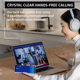 Sony WH-1000XM5 Wireless The Best Active Noise Cancelling Headphones, 8 Mics for Clear Calling, Battery- 40Hrs(w/o NC), 30Hrs(with NC), 3Min Quick Charge=3Hrs Playback, Multi Point Connectivity Silver