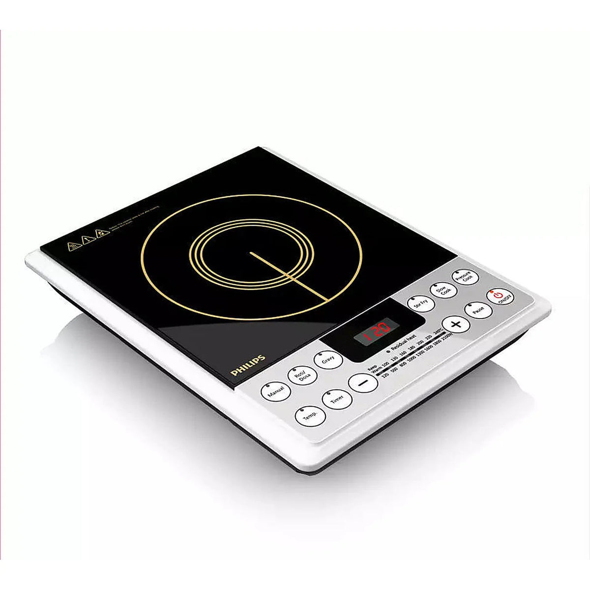 Philips HD4929/01 2100W Induction Cooktop with Auto-Off | Energy Efficient Cooktop