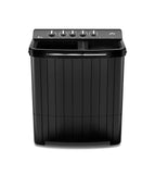 Godrej 12 Kg 5 Star Semi-Automatic Top Loading Washing Machine (WS EDGE RIO 120 5.0 TB3 SI GR, Slate Grey, Toughened Glass Lids)