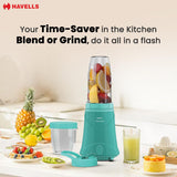Havells Nutri Power Blender 350 Watt Mixer Grinder with Air Vent Technology
