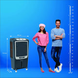 Crompton Gale 60 Litres Desert Air Cooler for home | Large & Easy Clean Ice Chamber | 4-Way Air Deflection
