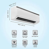 Daikin FTE60UV16U 1.8 Ton 1 Star Split AC Copper Condenser