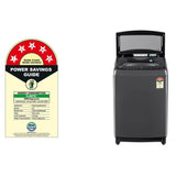 LG 12Kg Top Load Washing Machine, AI Direct Drive™, Middle Black THD12SWM
