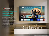 Hisense 139.7 cm (55 inch) Ultra HD (4K) Smart QLED TV, 55Q6N, Grey
