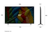 LG 165.1 cm (65 inch) 4K Nanocell Smart LED TV, 65NANO83A6A, Black