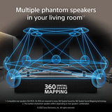 Sony HT-A3000 3.1ch 360 Spatial Sound Mapping SoundbarHome theatre system with Dolby Atmos and wireless Subwoofer SA-SW5 ( 550W,Bluetooth, Hi Res Audio, 360 RA,HDMI eArc &amp; Optical Connectivity)