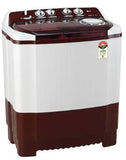LG 8Kg Semi Automatic Washing Machine, Roller Jet Pulsator + Soak, Burgundy, 5 Star(P8035SRAZA)