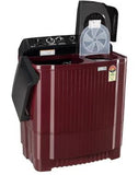 LG 8.5KG Semi Automatic Top Load Washing Machine, Roller Jet Pulsator + Soak, Burgundy,5 Star