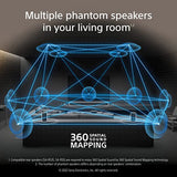 Sony HT-A3000 5.1.2ch 360 Spatial Sound Mapping SoundbarHome theatre system with Dolby Atmos and wireless Subwoofer SA-SW5 &amp; Rear Speaker SA-RS5S( 730W,Bluetooth,360 RA,HDMI eArc &amp; Optical Connectivity)