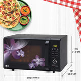 LG 28 L Convection Microwave Oven (MC2886BPUM, Floral Purple, Diet Fry)