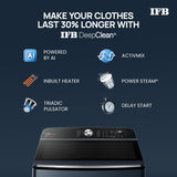 IFB 11 Kg 5 Star with DeepClean® Technology, AI Powered, Fully Automatic Top Load Washing Machine (2025 Model, TL111RB2SN, PowerSteam®, Inbuilt Heater, 5D Wash, Aqua Energie, Royal Blue)