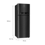 Whirlpool 467 L 2 Star IntelliFresh Convertible Inverter Frost Free Double Door Refrigerator (IF INV CNV 515 STEEL ONYX, 2s)