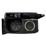 LG 8.5 Kg 5 Star Semi Automatic Top Load Washing Machine with Roller Jet Pulsator | Soak | Wind Jet Dry | 4 Wash Programs (P8535SLMZ, Full Black)