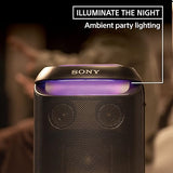 Sony SRS-XV800 X-Series Wireless Portable Bluetooth Karaoke Party Speaker IPX4 Splash-Resistant with 25 Hour-Battery, Built-in Handle and Wheels, Omnidirectional Sound, and Ambient Lights (Open Box / Without Box)