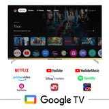 Vu 164cm (65 inches) Masterpiece Frame Series 4K QLED TV 65MASTERPIECE (Armani Gold)