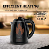 Crompton Activ Hot 1.5 Litres Cool Touch Electric Kettle (Black)