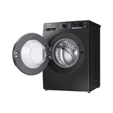 Samsung 9 kg, Hygiene Steam with Inbuilt Heater, Digital Inverter, Fully-Automatic Front Load Washing Machine (WW90TA046AB1TL, BLACK CAVIAR)