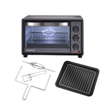 Morphy Richards 30 RC OTG | 30L Oven Toaster Griller | Rotisserie | Multi-Function Baking, Roasting, Grilling &amp; Toasting | 2-Year Warranty | Black