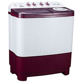 Voltas Beko 7.5 kg 5 Star Semi-Automatic Top Load Washing Machine (Special Pulsator Technology, WTT75DBRT, Burgundy)