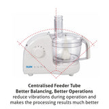 Glen Electric Food Processor With Mixer Grinder Juicer 700 Watt (Sa4052Lxfp)