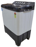 Voltas Beko, A Tata Product 14 Kg 5 Star Semi-Automatic Top Load Washing Machine (WTT140UPA/GRSSWH5PTDA, Grey, Special pulsator and Double waterfall Technology)