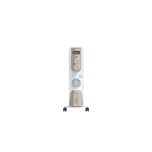 Bajaj Vienna 9 Fins Oil Filled Radiator 2400 Watts (260094), Multicolor