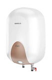 Havells Carlo 25L Premium Geyser | Feroglas Inner Tank, Smart LED Indicator, Dual Safety System | For High-Rise Buildings 7-Year Tank Warranty (White Champagne Gold, 25 Liter)