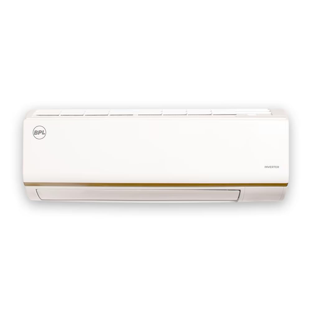 BPL 1.5 Ton 3 Star, Inverter Split AC, Blue Fin Coating (Copper, 6-in-1 Expandable,PM 2.5 Filter, Powered by AI) BAS-V183PBYG, WHITE, (5 Year Comprehensive Warranty)