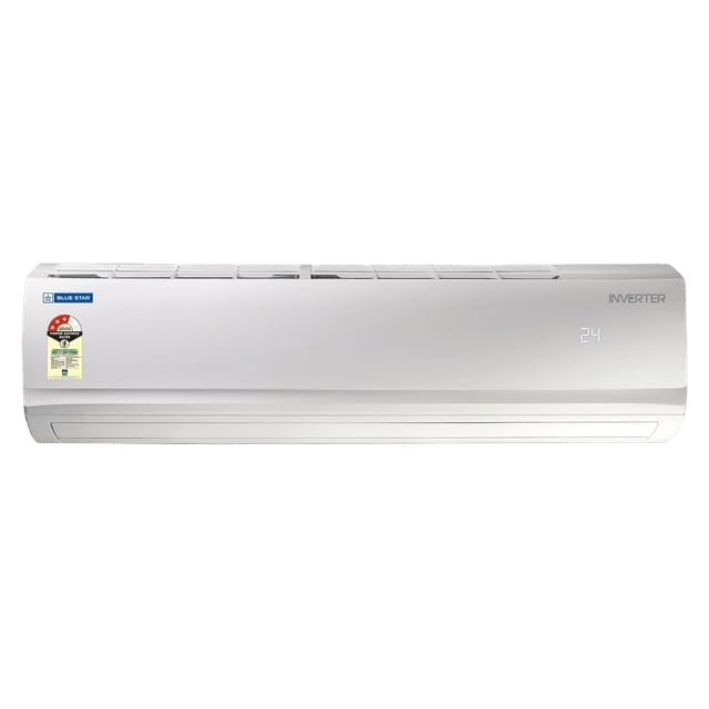 Blue Star MIA336GXU1P 3 Ton 3 Star Inverter Split AC | 5-in-1 Convertible, 100% Copper Condenser, Turbo Cool