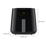 PHILIPS HD9270/70 2000 Watt Digital Air Fryer with Rapid Air Technology (Black)6.2 liter