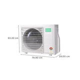 O-General 1.5 Ton 5 Star Inverter Split AC | Copper Condenser | PM 2.5 Filter | Ambient Cooling | R32 Refrigerant (ASGG18CGAA-B, White)